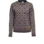 Auberginefarbene Dale of Norway Damensweatshirts aus Wolle Größe XL 