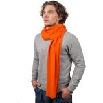 Orange Kaschmir-Schals aus Kaschmir für Herren Einheitsgröße für den für den Winter 