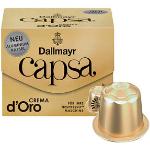 Dallmayr Capsa Crema d'Oro Kaffeekapseln Arabicabohnen mild 10 Portionen