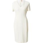 Weiße Business HUGO BOSS BOSS Mini V-Ausschnitt Minikleider & kurze Kleider für Damen Größe S 
