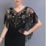 Schwarze Transparente Blusen & durchsichtige Blusen durchsichtig aus Polyester für Damen Einheitsgröße 