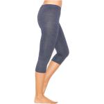 Limettengrüne Yeset Capri-Jeans aus Baumwolle für Damen Größe XXL 