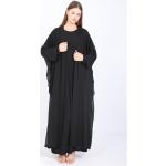 Schwarze Casual Sommerkleider aus Viskose für Damen Größe XS Große Größen für den für den Sommer 