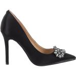 Schwarze Elegante Guess Spitze High Heels & Stiletto-Pumps aus Textil Gefüttert für Damen 