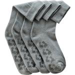 Graue Anti-Rutsch-Socken aus Frottee für Damen Größe 37 2-teilig 