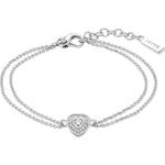 Reduzierte Silberne Elegante Jette Joop Herz Armbänder aus Silber für Damen 