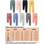 Hellgraue Unifarbene Baggy-Pants & Baggy-Hosen aus Baumwolle für Damen Größe L für den für den Sommer 