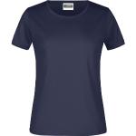 Marineblaue Casual James & Nicholson T-Shirts für Damen Größe L 