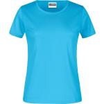 Türkise James & Nicholson T-Shirts für Damen Größe XL für den für den Sommer 