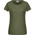 Olivgrüne James & Nicholson T-Shirts für Damen Größe XXL 