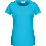 Blaue James & Nicholson T-Shirts für Damen Größe XS 