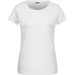 Weiße James & Nicholson T-Shirts für Damen Größe XL 