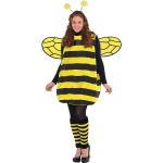 Gelbe Bienenkostüme für Damen Größe XXL 