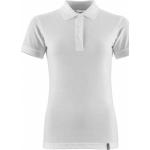 Weiße MASCOT Bio Damenpoloshirts & Damenpolohemden Größe XS 