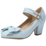 Blaue High Heels & Stiletto-Pumps mit Riemchen für Damen Größe 37 