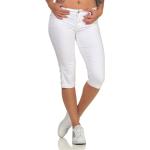Weiße HAILY’S Jeans-Shorts aus Baumwollmischung für Damen für den für den Sommer 