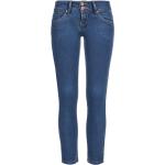 Reduzierte Blaue Eight2Nine Slim Fit Jeans mit Knopf aus Baumwollmischung für Damen 
