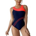 Reduzierte Bunte Damenschwimmanzüge & Damensportbadeanzüge Größe XL 1-teilig 
