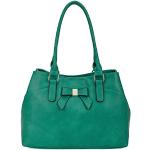 Reduzierte Smaragdgrüne Elegante Hobo Bags mit Reißverschluss für Damen medium 