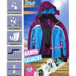 Damen Funktionale Skijacke Snowboardjacke Wintersport Jacke 38 40 42 44 NEU