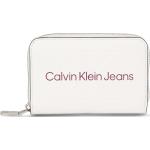 Reduzierte Offwhitefarbene Calvin Klein Jeans Damenportemonnaies & Damenwallets klein 