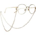 Goldene Brillenketten aus Metall für Damen 