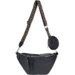 Schwarze Rautenmuster styleBREAKER Handtaschen Sets aus PU für Damen klein 
