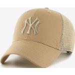 Beige 47 Brand New York Yankees Herrenschirmmützen Einheitsgröße 
