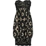 Schwarze Ärmellose Diane von Fürstenberg Mini Samtkleider mit Reißverschluss aus Kunstfaser für Damen Größe M für den für den Winter 