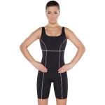 Damen knielanger Badeanzug Wettkampfanzug Schwimmanzug chlorbeständig UV Schutz