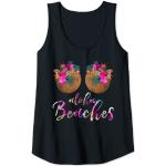 Schwarze Sexy T-Shirts mit Meer-Motiv für Damen Größe S für Festivals für den für den Sommer 