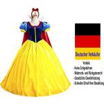 Bunte Schneewittchen Prinzessin-Kostüme aus Samt für Damen Größe S 