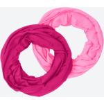 Pinke Unifarbene Laura Torelli Schlauchschals & Loop-Schals aus Jersey für Damen Einheitsgröße für den für den Frühling 