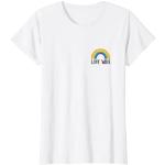 Weiße LGBT Gay Pride T-Shirts für Damen Größe S 