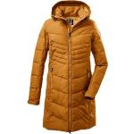 Gesteppte Winddichte Atmungsaktive Killtec Maxi Damensteppmäntel & Damenpuffercoats mit Reißverschluss Größe L 