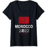 Damen Marokko Fußball Marokkanisches Fußball Retro