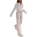 Weiße Elegante Clubwear aus Polyester für Damen Größe S 