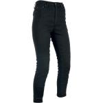 Schwarze Atmungsaktive Jeggings & Jeans-Leggings aus Denim für Damen Länge 28 