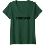 Grüne Pink Floyd V-Ausschnitt Damenbandshirts Größe S 