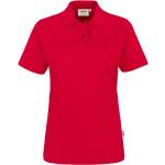 Rote Hakro Damenpoloshirts & Damenpolohemden aus Baumwolle Größe 4 XL 