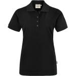 Damen Poloshirt "PIMA-COTTON" Premium 201 - HAKRO® schwarz 3XL