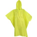 Gelbe Regenponchos & Regencapes mit Reißverschluss aus Polyester für Damen 