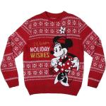 Damen Pullover Minnie Mouse Rot