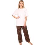 Bunte Calvin Klein Damenschlafanzüge & Damenpyjamas Größe XS für den für den Sommer 