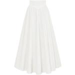 Weiße Elegante Trachtenröcke mit Reißverschluss für Damen Größe XXL 