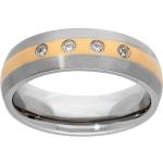 Bunte Elegante Vandenberg Bicolor Ringe aus Metall mit Zirkonia für Damen 