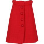 Damen Röcke - Dolce & Gabbana - In Red Wool - Größe: -