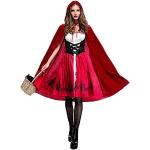 Reduzierte Rote Rotkäppchen Maxi Sexy Kostüme für Damen Größe M 