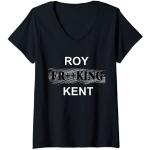 Damen Roy verdammt Kent T-Shirt mit V-Ausschnitt