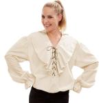 Beige Buttinette Faschingshemden & Faschingsblusen für Damen 